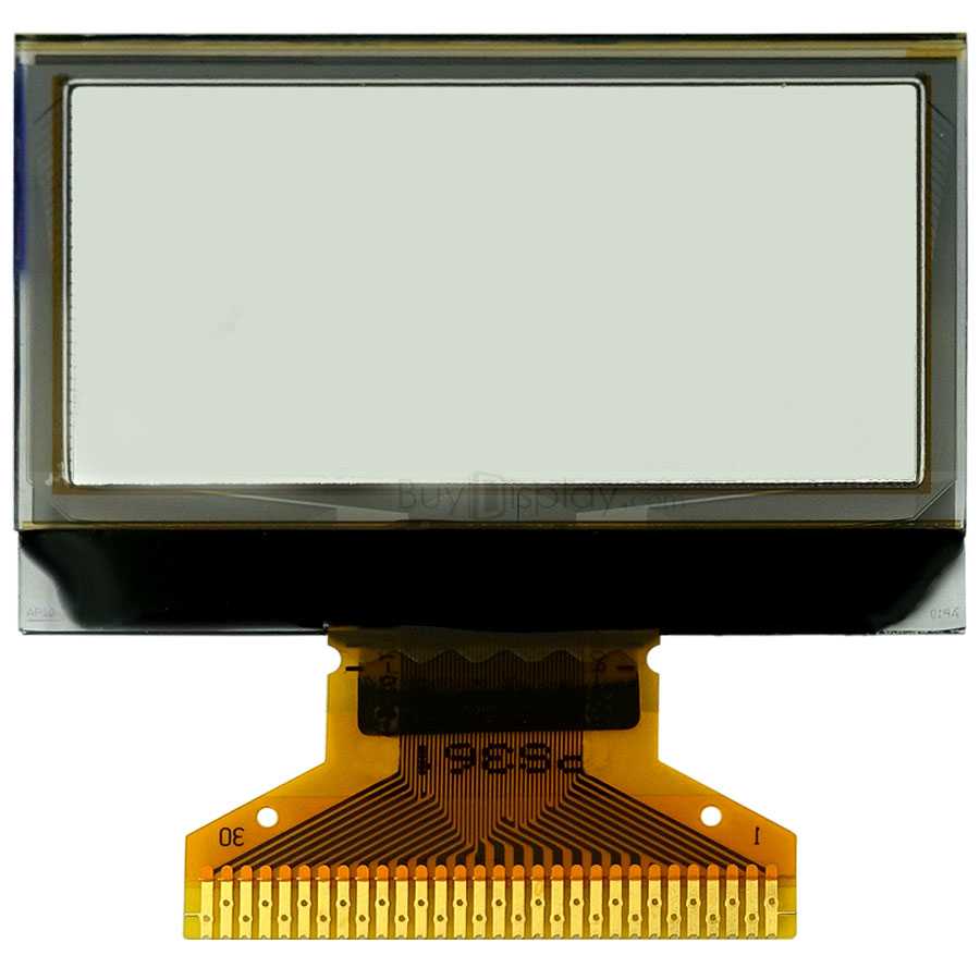 串行SPI 1.3\“128x64 OLED显示模块SSD1306,带焊接FPC