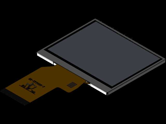 3.5英寸IPS全视640x480 TFT显示屏电容式触摸屏