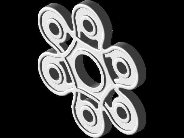 #29 Spinner Toy | Fusion 360 | Pistacchio Graphic