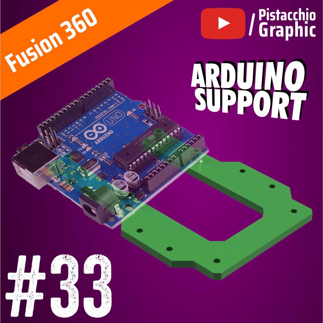 #33 Arduino支持|激光CNC | Fusion 360 | Pistacchio Graphic