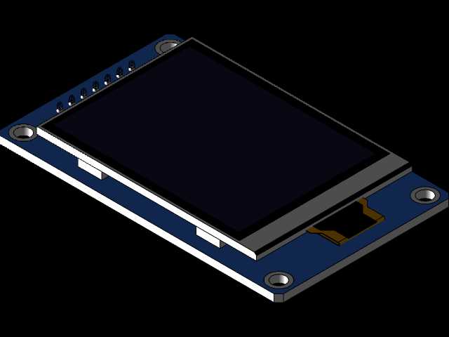 SPI 1.92\“Arduino Raspberry Pi的白色128x160 OLED显示模块