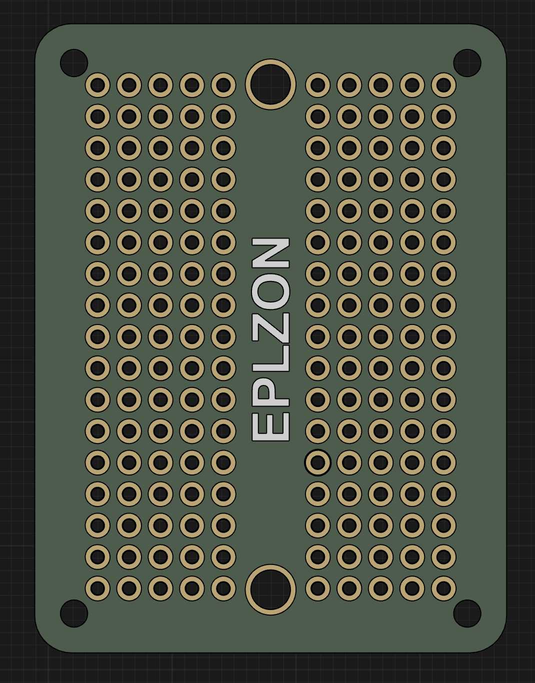 EPLZON可焊小型PCB板2.0\“x1.5\”