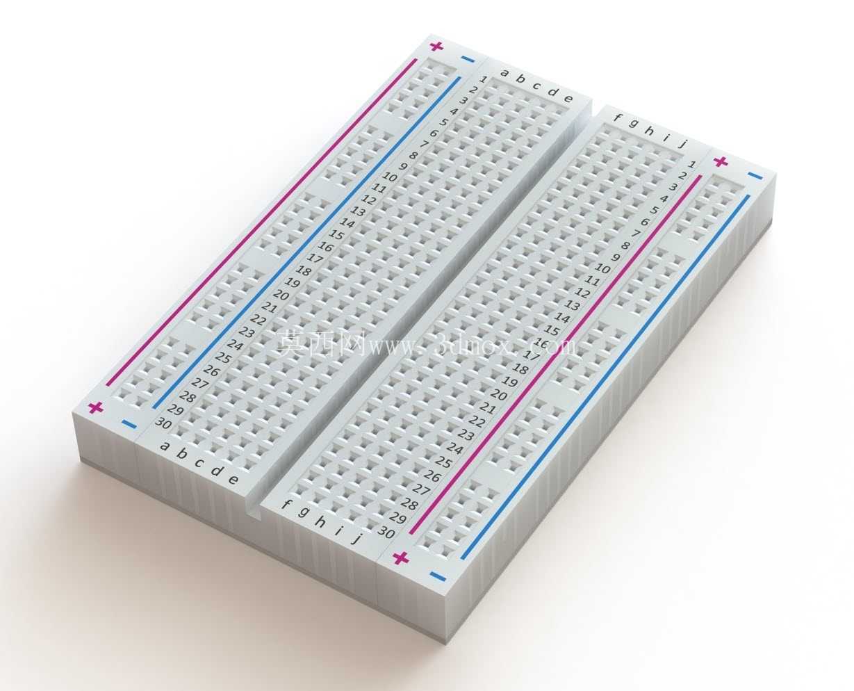 Arduino 面包板 400 零件