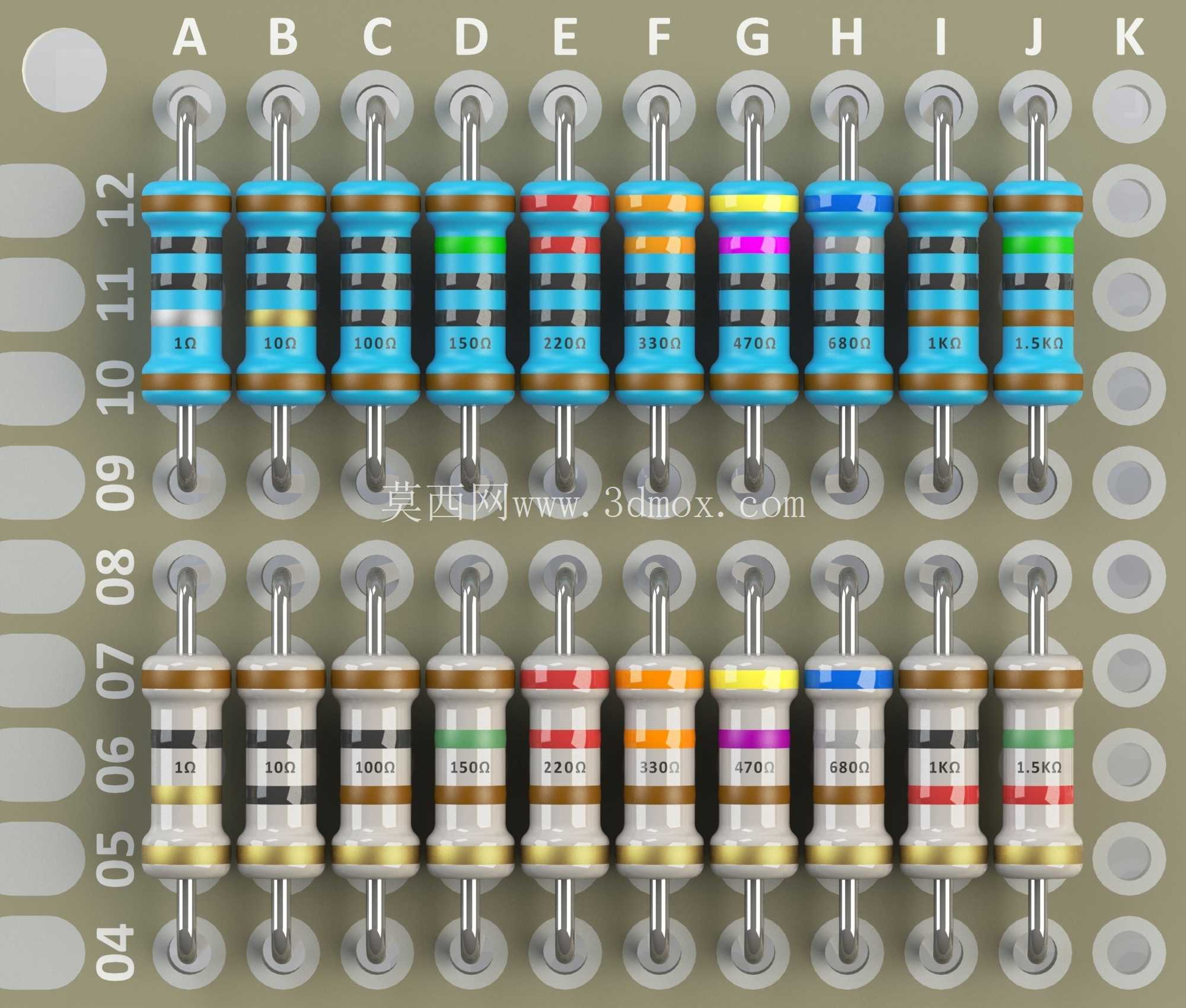 Arduino 面包板 400 零件