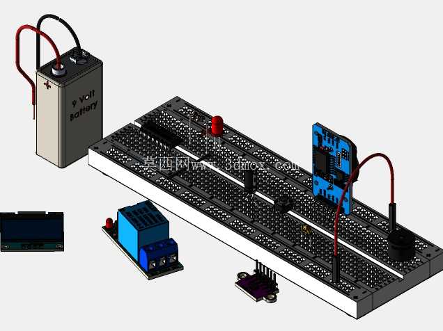 Arduino 面包板 400 零件