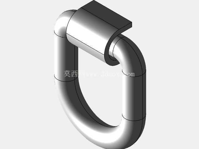 货讯通锻钢 D 型环系紧锚 - 焊接 - 1\" x 5\" 15,000 磅