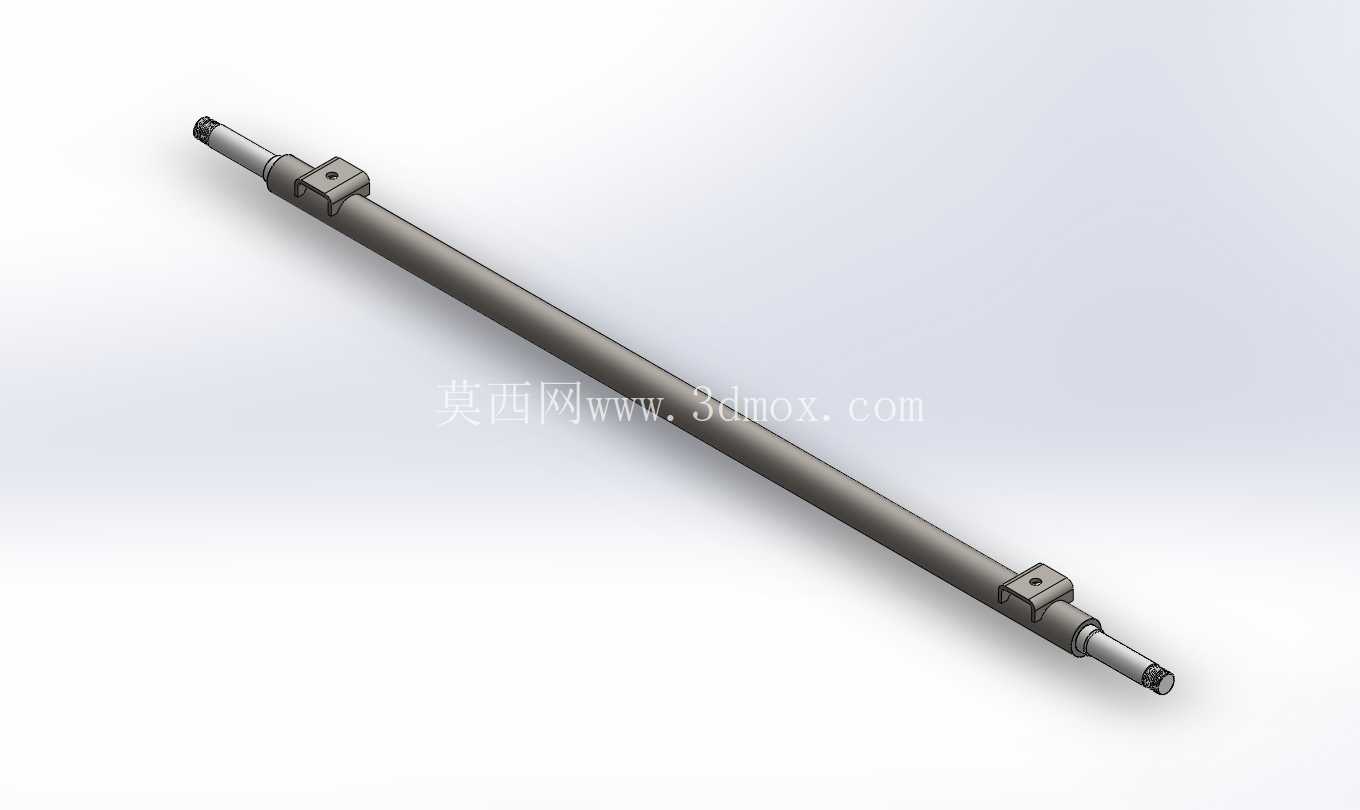 拖车轴 1050 毫米长 2,000 磅