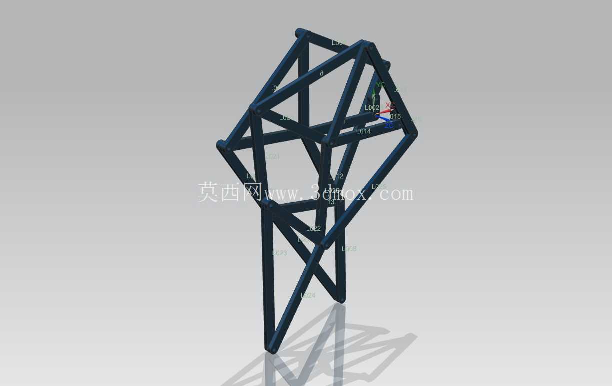 Walking_Mechanism_By_Linkage
