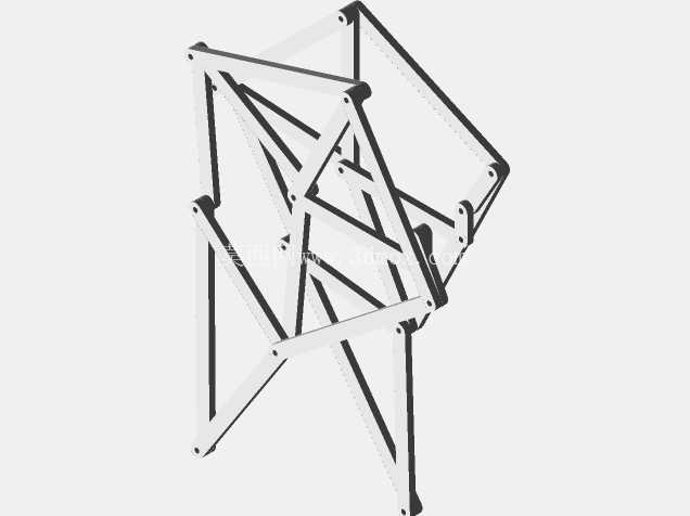 Walking_Mechanism_By_Linkage