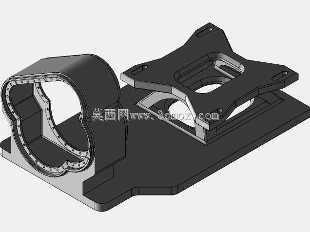 6.05:1 减速齿轮箱,采用东芝 B0252FLG3UMH02 交流电机原装 AUTODESK INVENTOR 2020 型号