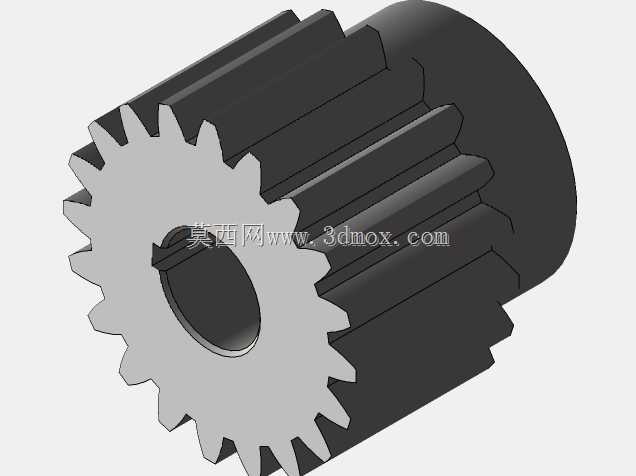 6.05:1 减速齿轮箱,采用东芝 B0252FLG3UMH02 交流电机原装 AUTODESK INVENTOR 2020 型号