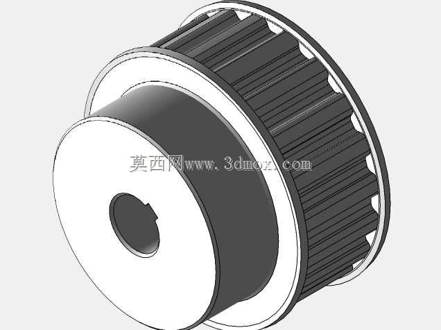 6.05:1 减速齿轮箱,采用东芝 B0252FLG3UMH02 交流电机原装 AUTODESK INVENTOR 2020 型号
