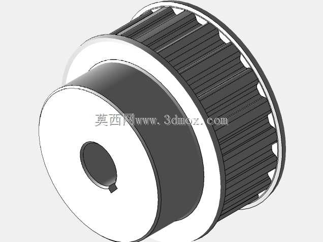 6.05:1 减速齿轮箱,采用东芝 B0252FLG3UMH02 交流电机原装 AUTODESK INVENTOR 2020 型号