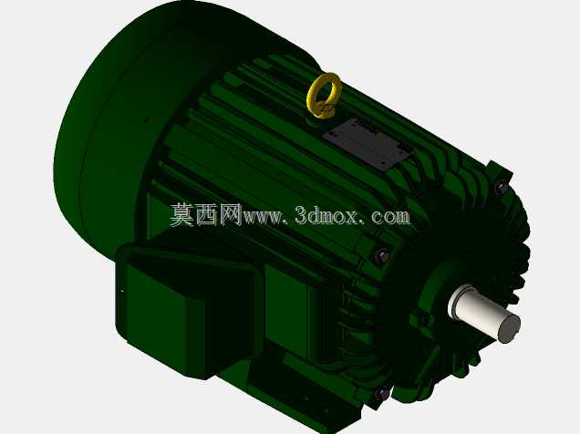 6.05:1 减速齿轮箱,采用东芝 B0252FLG3UMH02 交流电机原装 AUTODESK INVENTOR 2020 型号