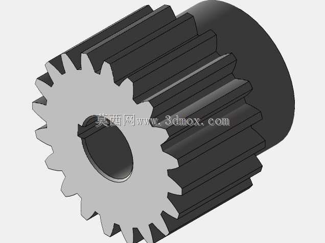 6.05:1 减速齿轮箱,采用东芝 B0252FLG3UMH02 交流电机原装 AUTODESK INVENTOR 2020 型号