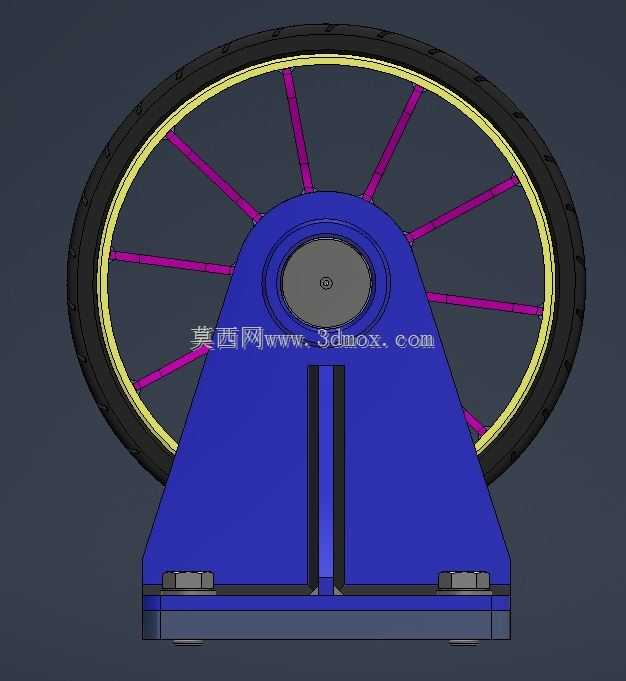 输送机惰轮,用于练习/测试/培训 (Autodesk Inventor)
