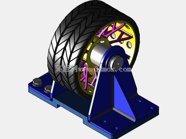 输送机惰轮,用于练习/测试/培训 (Autodesk Inventor)
