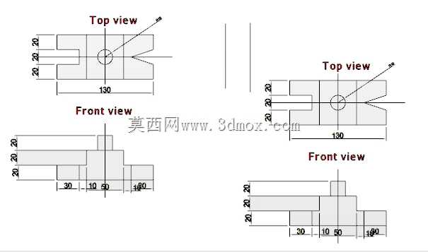 �򵥵� Autocad 2D �� 3D ��ͼ