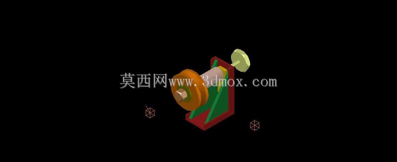 滑轮支撑