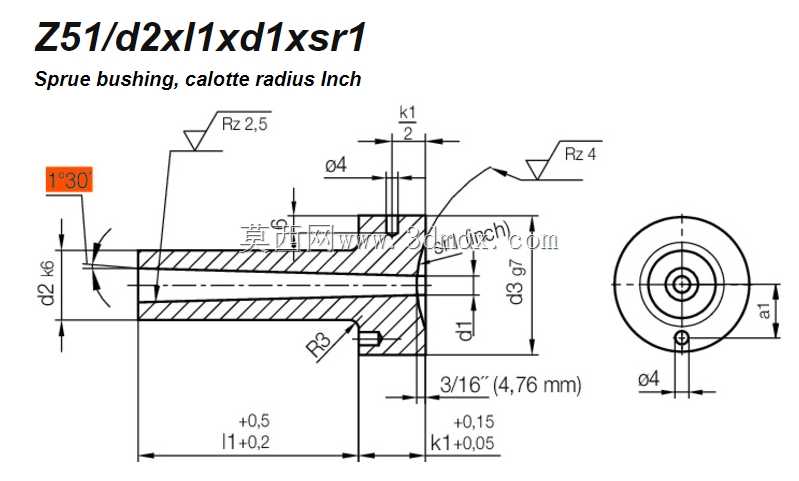 HASCO �������� - Z51_18x76x4,5x1