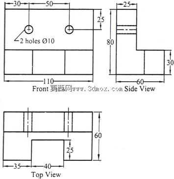 技术绘图课程 1-教育示例