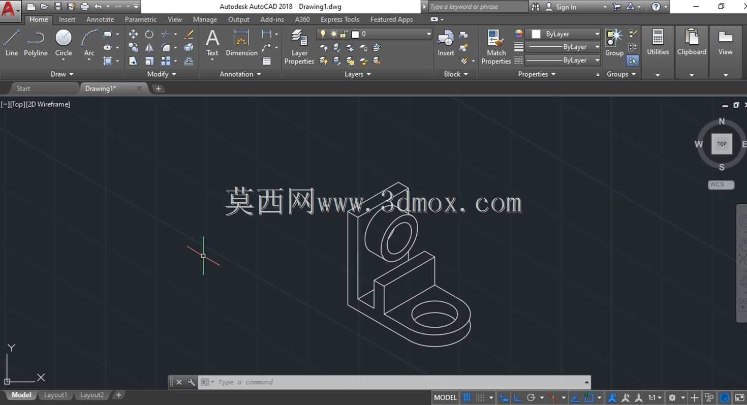 Autocad �����ͼʾ��
