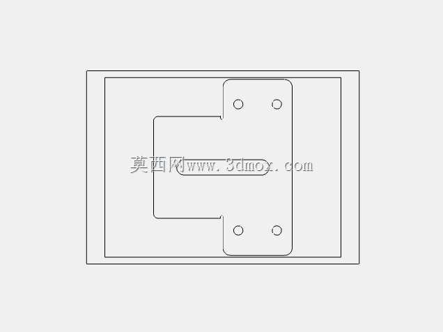 钣金切割折弯图