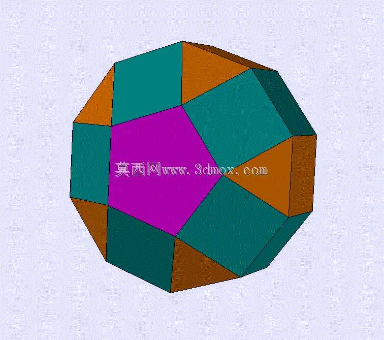 细长五边形正位圆角