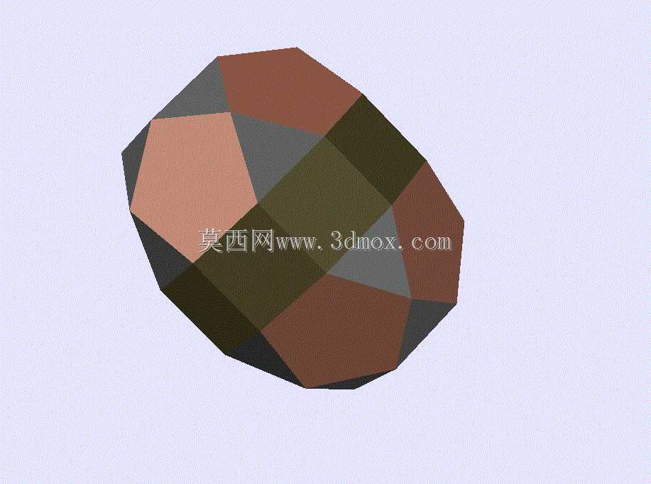 细长的五边形正交圆形