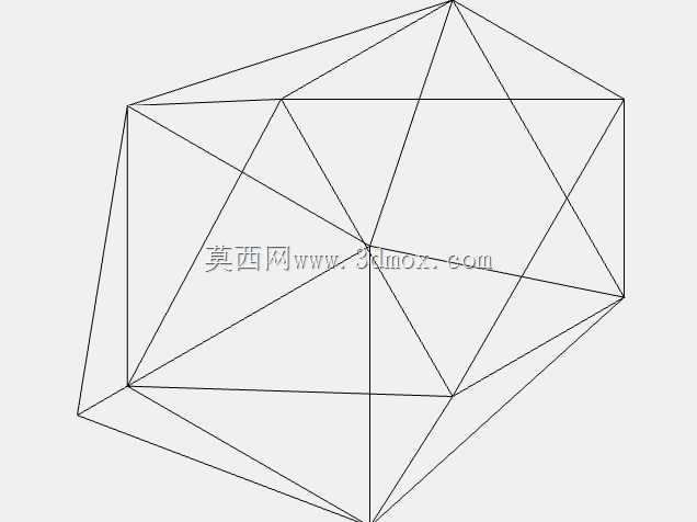 回转拉长方形双锥