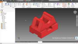 Autodesk Inventor 零件 - 模型 01