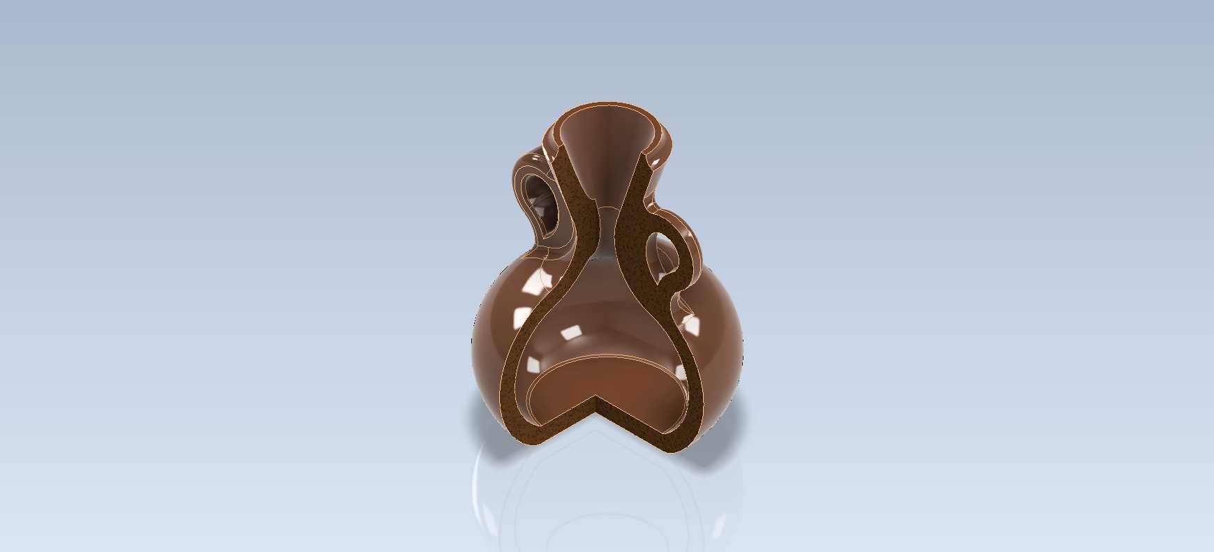 Studycadcam 2D 到 3D CAD 练习 620/Vase/ Florero/ /Autodesk Inventor Pro