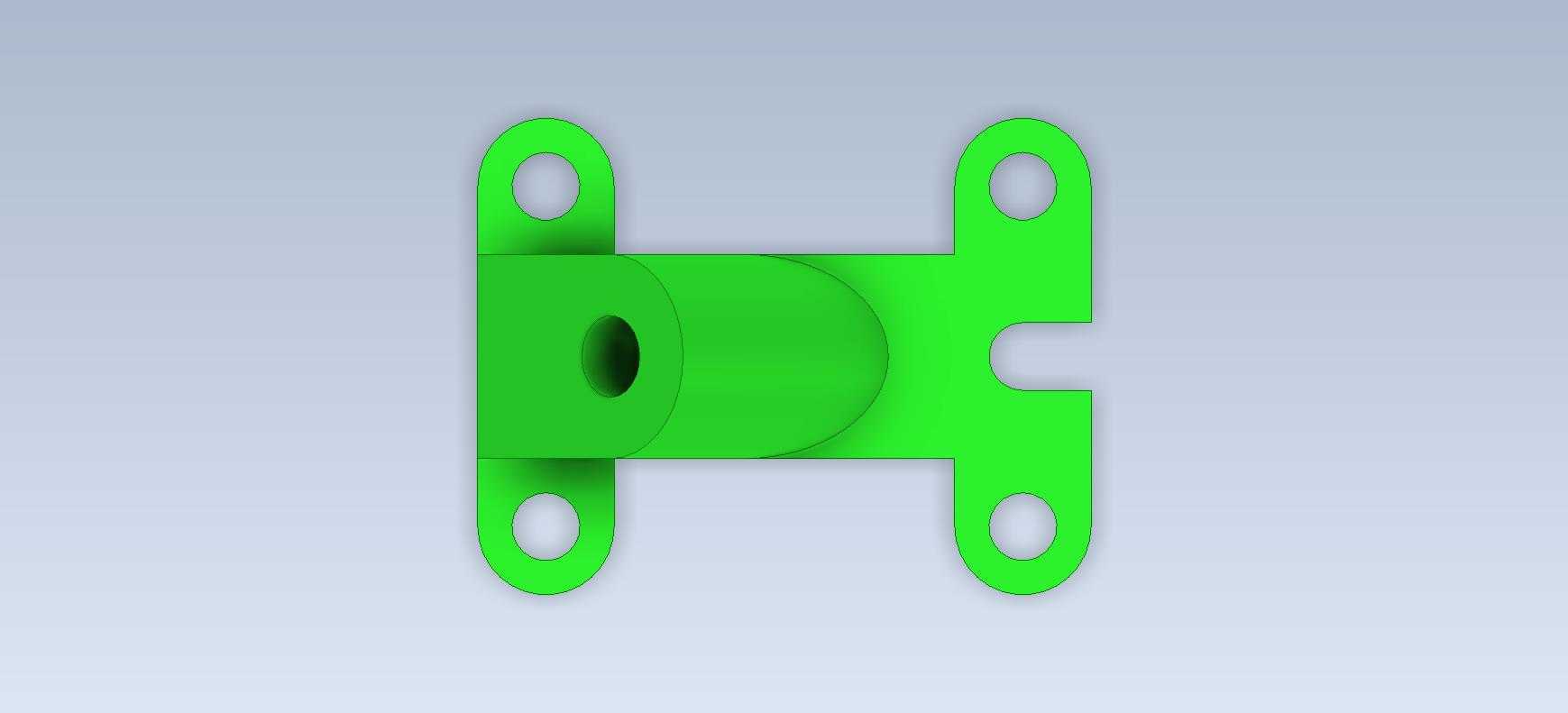 3D CAD 基础练习/自动停止装置/ Dispositivo de Parada Automática/ Autodesk Inventor Pro