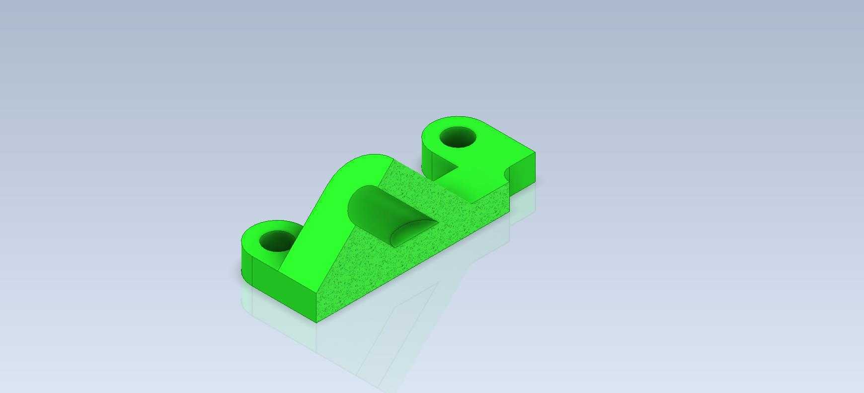 3D CAD 基础练习/自动停止装置/ Dispositivo de Parada Automática/ Autodesk Inventor Pro