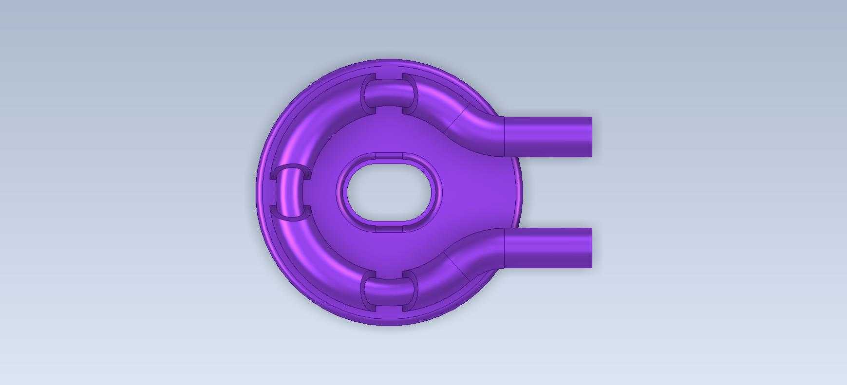 3D CAD 基础练习 / CATICS 3D08-H03/ Autodesk Inventor Pro