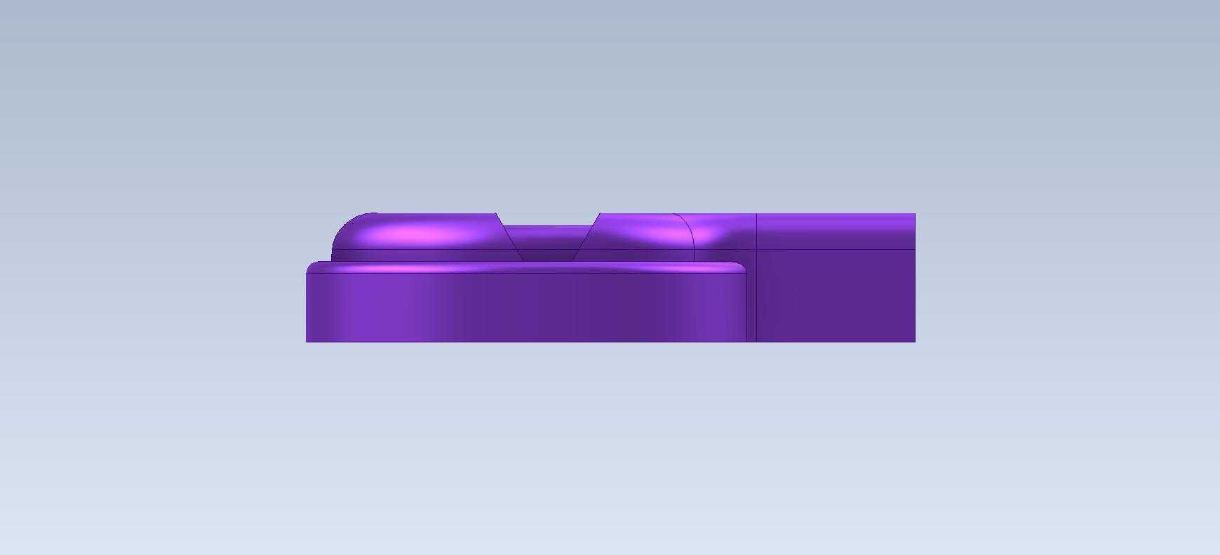 3D CAD 基础练习 / CATICS 3D08-H03/ Autodesk Inventor Pro