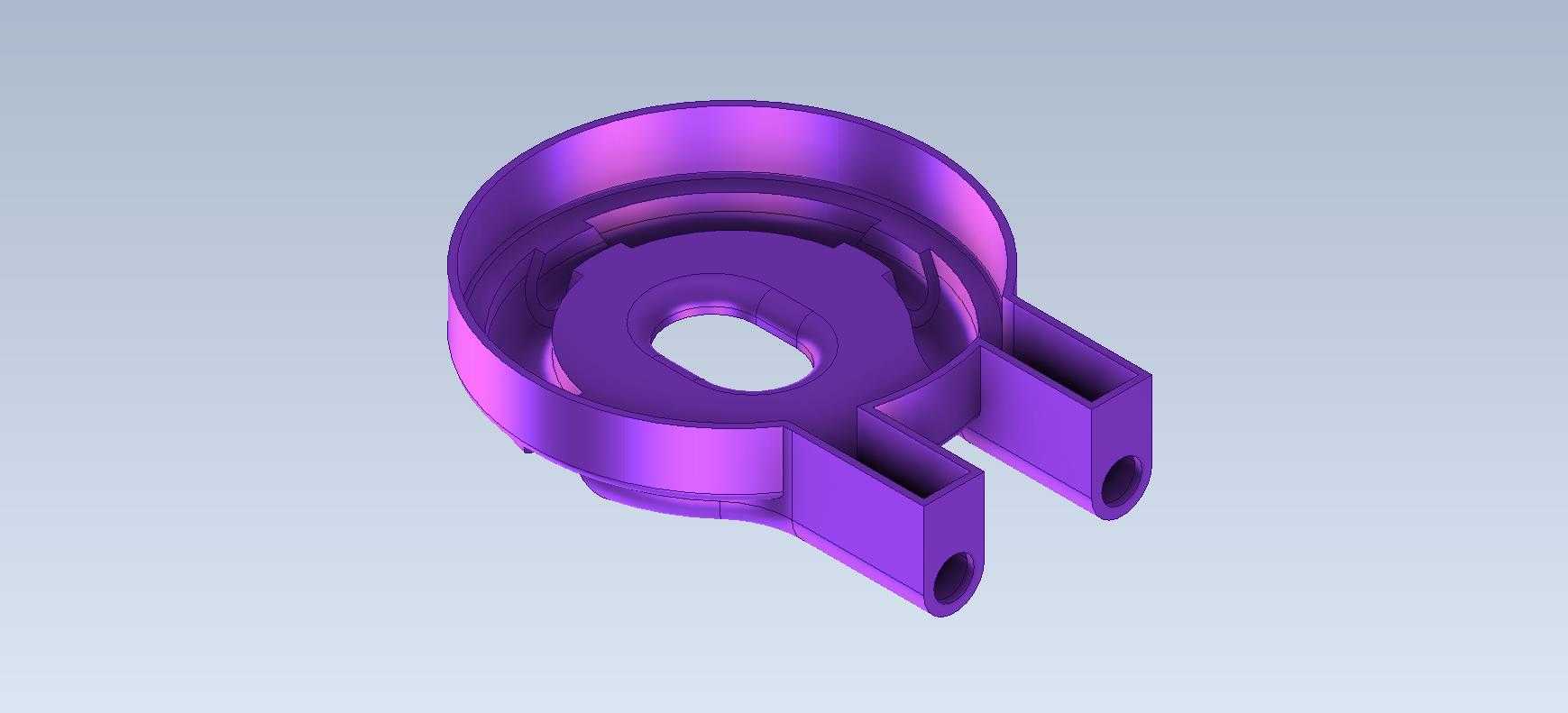 3D CAD 基础练习 / CATICS 3D08-H03/ Autodesk Inventor Pro
