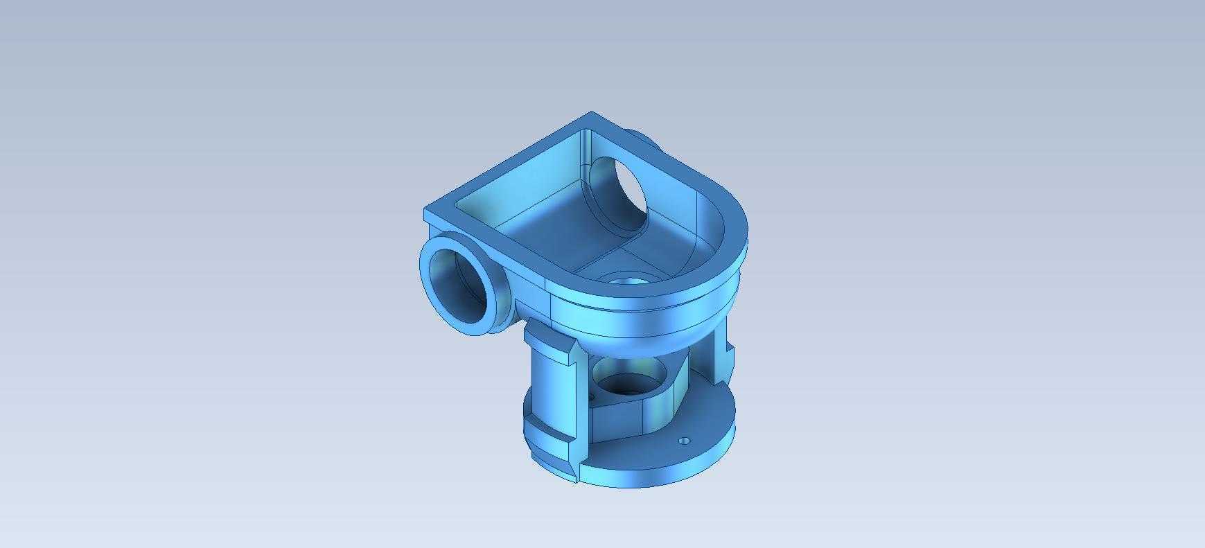 3D CAD 基础练习 / CATICS 3D17-H06/ Autodesk Inventor Pro