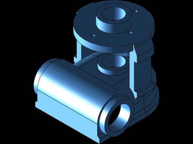 3D CAD 基础练习 / CATICS 3D17-H06/ Autodesk Inventor Pro