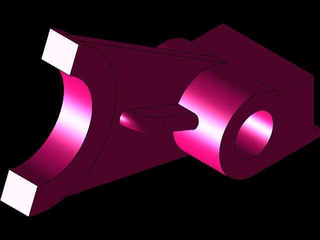 3D CAD 基础练习/CATICS 3D08-L04/Autodesk Inventor Pro