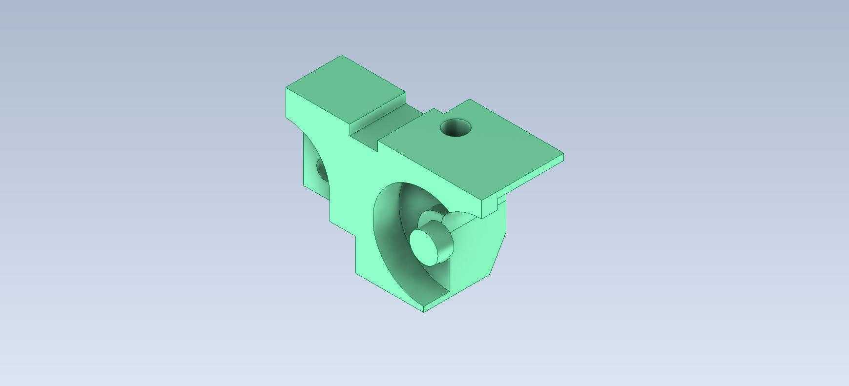 Studycadcam 3D CAD 练习 815/工具支架/Portaherramientas/Autodesk Inventor Pro