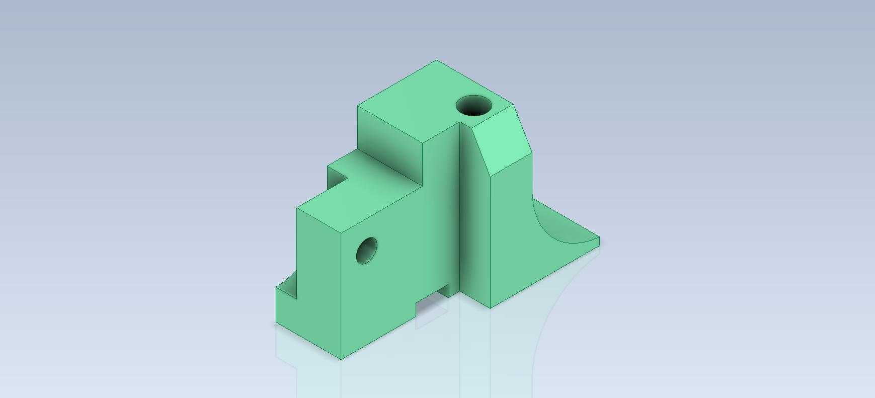 Studycadcam 3D CAD 练习 815/工具支架/Portaherramientas/Autodesk Inventor Pro