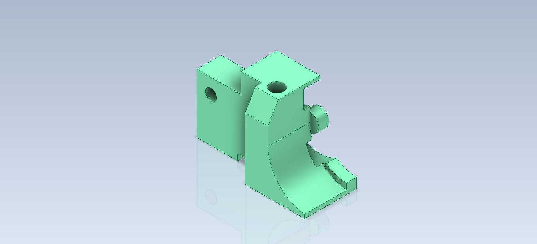 Studycadcam 3D CAD 练习 815/工具支架/Portaherramientas/Autodesk Inventor Pro