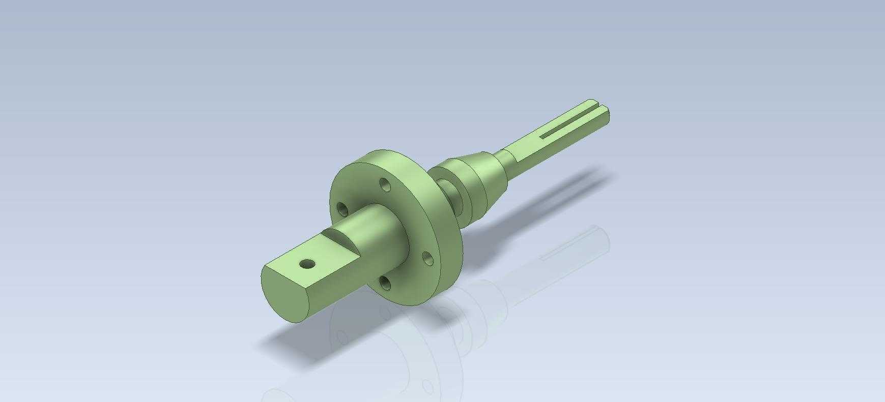 3D CAD 基本练习/Shaft/Eje/Autodesk Inventor Pro
