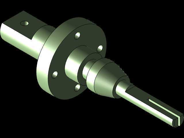 3D CAD 基本练习/Shaft/Eje/Autodesk Inventor Pro