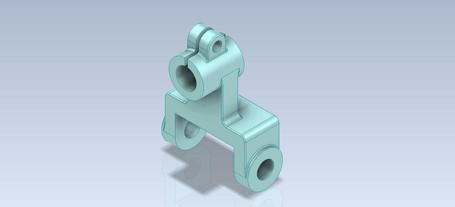 3D CAD 基础练习 046/Autodesk Inventor Pro