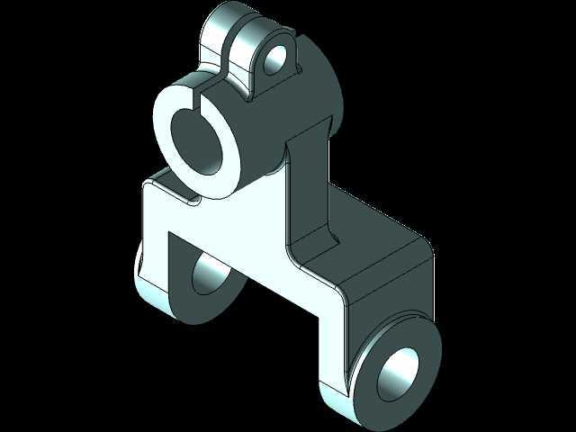 3D CAD 基础练习 046/Autodesk Inventor Pro