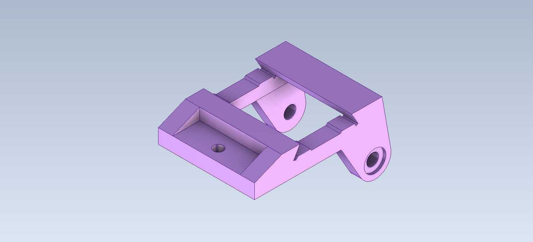 3D CAD 基础练习 / CATICS 3D08-L03/ Autodesk Inventor Pro