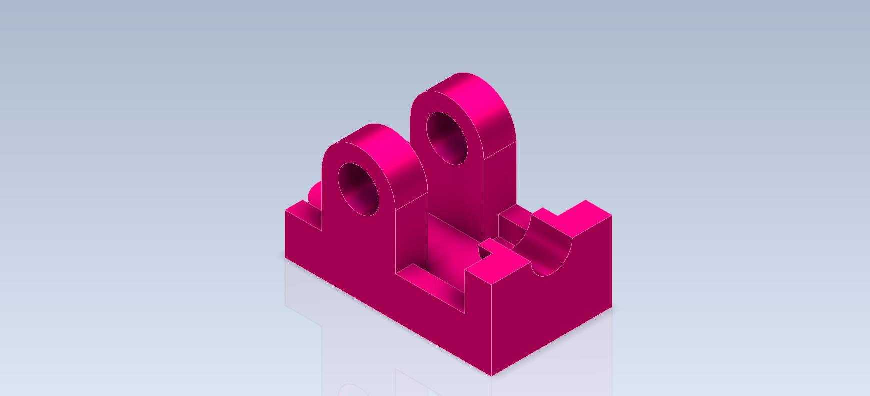 3D CAD 基础练习/Autodesk Inventor Pro
