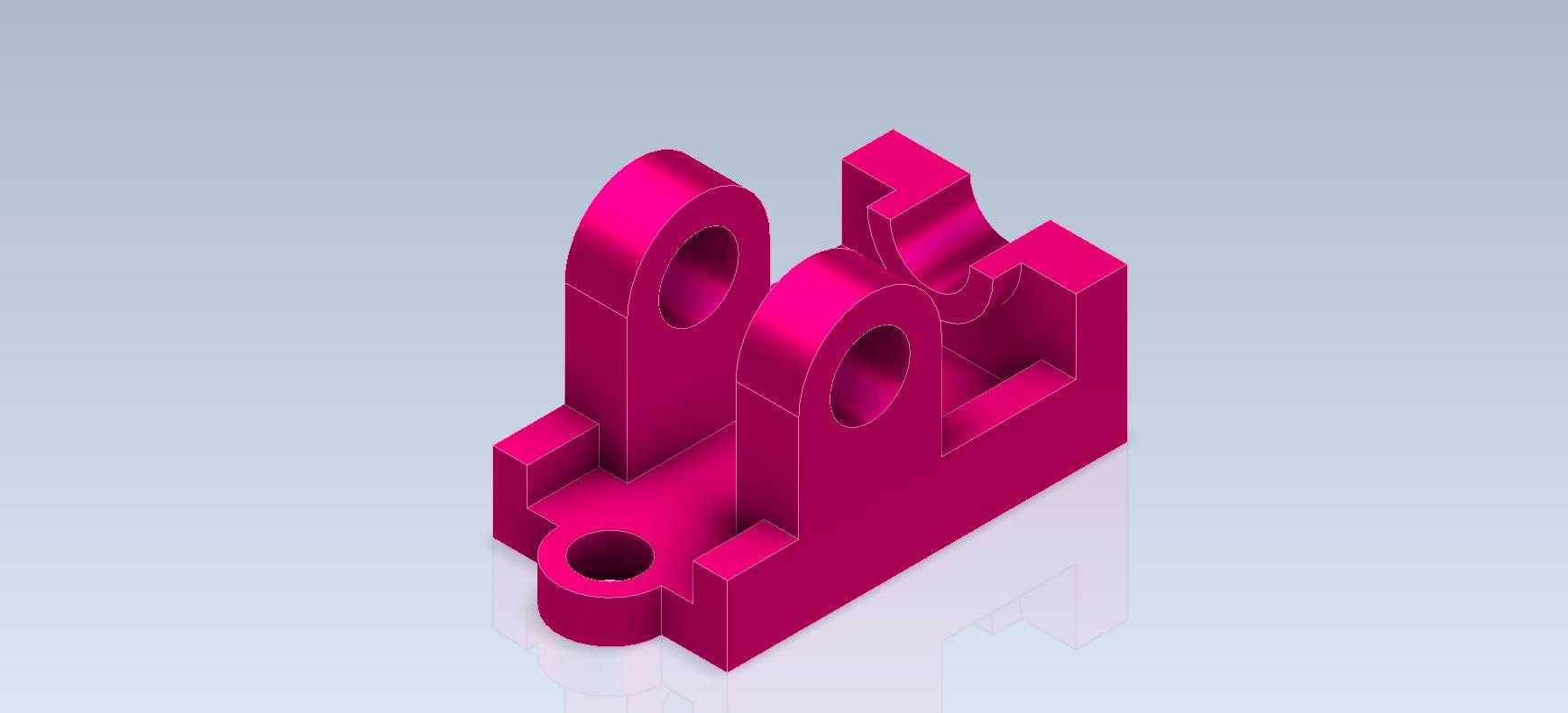 3D CAD 基础练习/Autodesk Inventor Pro